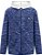 JAQUETA QUIKSILVER AZUL FLEECE COM GORRO - Imagem 1