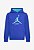 MOLETOM AIR JORDAN AZUL LOGO VERDE - Imagem 1