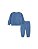 CONJ 2 PÇS MENINO NIKE AZUL LOGO PRETO FORRADO FLEECE - Imagem 2