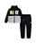 CONJ 2 PÇS MENINO NIKE PRETO LOGO NEON - Imagem 1