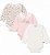 KIT 3 BODYS MENINA RABBIT BEAR BODY FLORAL MANGA LONGA - Imagem 1