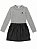 CONJ 2 PÇS MENINA CALVIN KLEIN SAIA PRETA COURINO COM CAMISETA - Imagem 1