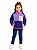 BLUSA MENINA XERSION LILÁS E ROSA SHERPA - Imagem 1