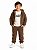CONJ 3 PÇS MENINO PUMA SHERPA MARROM COM CAMISETA - Imagem 1