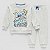 CONJ 2 PÇS DISNEY STITCH CINZA MOLETOM - Imagem 1