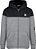 JAQUETA HURLEY CINZA ZIPER FORRADA FLEECE - Imagem 1