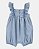ROMPER MENINA CARTERS JEANS REGATA BOTÕES - Imagem 1