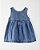 VESTIDO LITTLE PLANET JEANS REGATA BOLSO COM CALCINHA - Imagem 2