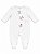 MACACAO MENINA CATHERINE MALANDRINO OFF WHITE BORDADO - Imagem 1