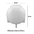 Molde de Silicone Eternização Esfera Pequena 6 cm - Imagem 2