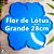 Molde de Silicone Flor de Lotus Grande 28cm - Imagem 1