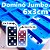 Molde de Silicone Dominó Jumbo 6x3cm - Imagem 1
