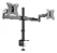 SUPORTE EM AÇO PARA 2 MONITORES ARTICULADO ES-22 - EVOLUT - Imagem 1