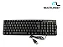 TECLADO BASICO SLIM LASER USB PT TC193BU - Imagem 1