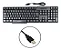 TECLADO COM FIO TF150 USB SILENCIOSO 130CM PT TC213 - Imagem 5