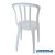Cadeira Plástica Bistro Branca 140 kg - Imagem 3