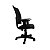 Cadeira Tela Executiva  Com Braço Regulável Preta - Kingflex - Imagem 3