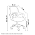 Cadeira Bulk Executiva 100301 Preta - Imagem 7