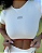 Cropped Amanda Off White c/ Cappuccino - Imagem 2