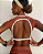 Cropped Amanda Cappuccino c/ Off White - Imagem 2