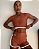 Cropped Amanda Cappuccino c/ Off White - Imagem 3