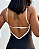 Macaquinho Liz Preto com Off White - Imagem 4
