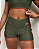 Short Amanda Verde Militar c/ Cappuccino - Imagem 1