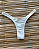 Calcinha Asa Delta Biquíni Thaina Off White - Imagem 1