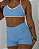 Short Basic Azul Céu Candy Color - Imagem 1