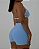 Short Basic Azul Céu Candy Color - Imagem 2