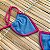 Top Argolinha Merliah Azul com Pink - Imagem 2
