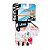 LUVA INFANTIL SKIN SPORT DEDO CURTO BRANCO/ROSA U - Imagem 2
