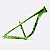 QUADRO HUPI NAJA V9 VERDE HORIZONTAL  - HUPI BIKES - Imagem 1