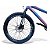 BICICLETA VIKING TUFF X-35 AZUL PETROLEO - Imagem 6