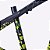 QUADRO HUPI NAJA V9 GRAFITE/AMARELO-HUPI BIKES - Imagem 5