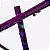 QUADRO HUPI NAJA V9 ROXO/PRETO GANCHEIRA HORIZONTAL - HUPI BIKES - Imagem 5