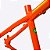 QUADRO HUPI WHISTLER V6 LARANJA GANCHEIRA HORIZONTAL - HUPI BIKES - Imagem 4