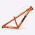QUADRO HUPI WHISTLER V6 LARANJA GANCHEIRA HORIZONTAL - HUPI BIKES - Imagem 1