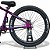 BICICLETA HUPI NAJA V9 ROXO/PRETO - Imagem 7