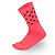 MEIA CICLISMO FREE FORCE STAR PINK FLUOR - Imagem 1
