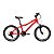 BICICLETA CALOI WILD XS ARO 20 - 7 MARCHAS - VERMELHO - Imagem 1