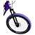 BICICLETA GIOSBR 4TRIX ROXO - BRANCO/ROXO - Imagem 8