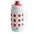 GARRAFA PLASTICO FLY 550ML BOLINHAS VERMELHAS - Imagem 1
