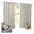 Cortina de voil com  Blackout de pvc 2,80x2,50 Branco - Imagem 7