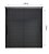 Persiana Horizontal Pvc 1,40x1,30 Preto - Imagem 3