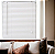Persiana Horizontal Pvc 80x1,30 Branco - Imagem 1