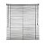 Persiana Horizontal pvc 1,20 x 1,30 Preto - Imagem 3