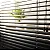Persiana Horizontal pvc 1,00 x 1,30 Preto - Imagem 2
