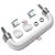 ALÇA PAINEL FUSCA 60/86 (PQP) INJETADO PVC - BRANCO TERMINAL CROMADO - Imagem 3