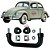 ALCA PAINEL FUSCA 60/86 (PQP) PRETO METAL - Imagem 1
